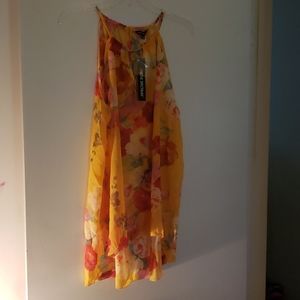 3/$35 Unique spectrum floral dress